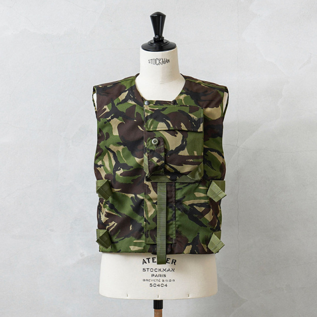 ☆今だけ15%OFF☆実物 新品 デッドストック イギリス軍 コンバット ボディアーマーベスト DPMカモ【キャンペーン対象外】【I】ミリタリー