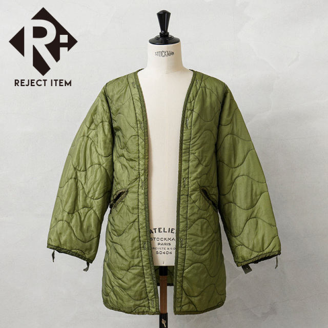 リジェクト 訳あり品 実物 USED 米軍 ナイトデザートカモ パーカー用ライナー【キャンペーン対象外】【I】 ミリタリー