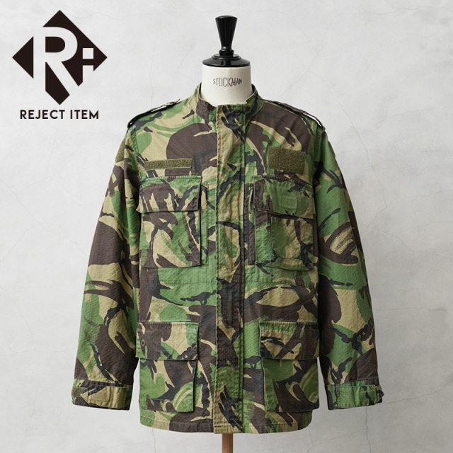 リジェクト 訳あり品 実物 USED ポルトガル軍 リップストップ フィールドジャケット DPMカモ【キャンペーン対象外】【I】 ミリタリー
