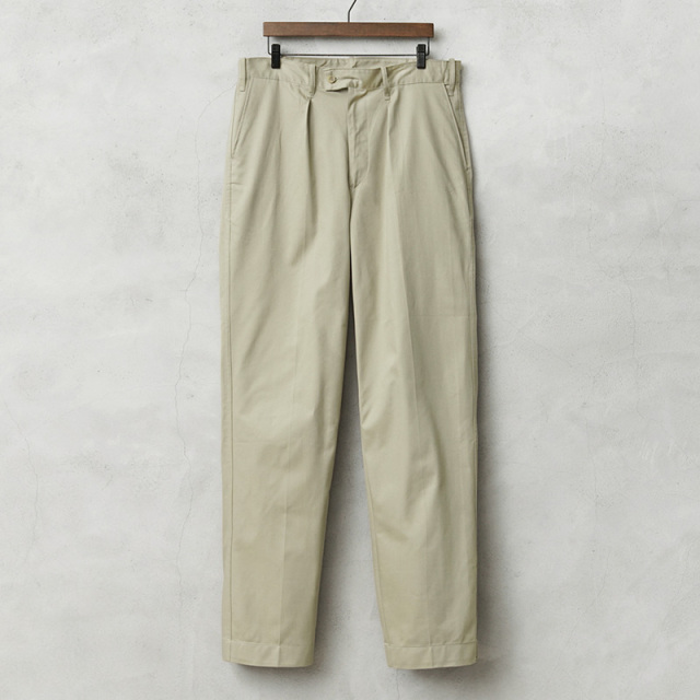 希少 実物 新品 デッドストック オランダ軍 チノパン ワンタック ジッパーフライ【キャンペーン対象外】【I】ミリタリー