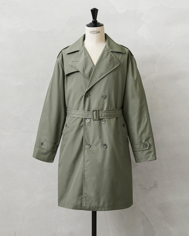 実物 新品 デッドストック フランス軍 オフィサー トレンチコート  