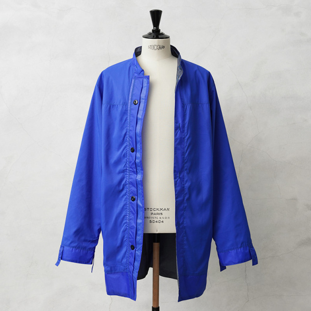 ☆今だけ15%OFF☆実物 新品 デッドストック オランダ軍 CIVIL DEFENSE WATERPROOF ブリーザブル ライナーコート BLUE グレーライニング【キャンペーン対象外】【I】ミリタリー