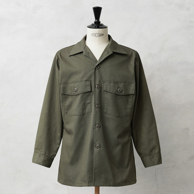 実物 新品 デッドストック 米軍 ユーティリティシャツ OG-507【キャンペーン対象外】【I】ミリタリー