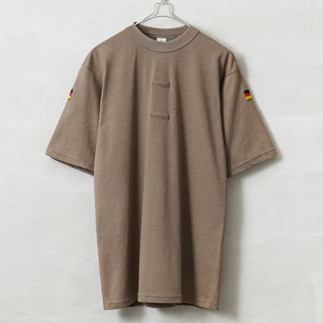 実物 新品 デッドストック ドイツ軍 BUNDESWEHR トロピカル Tシャツ COYOTE【キャンペーン対象外】【I】ミリタリー