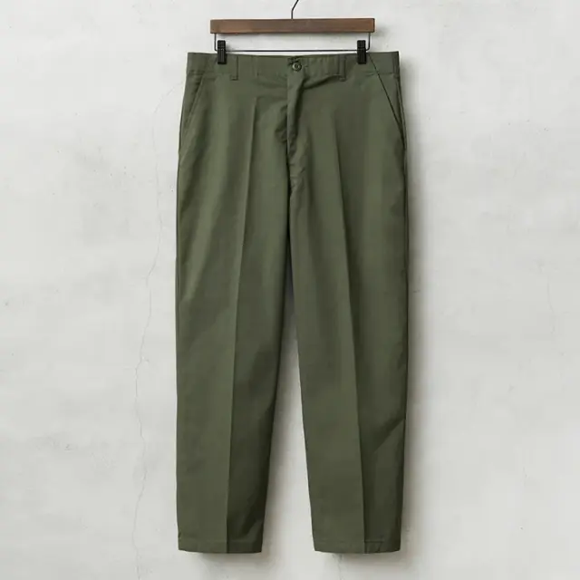 実物 新品 デッドストック 米軍 ユーティリティ トラウザーズ OG-507 スラッシュポケット / ファティーグパンツ【キャンペーン対象外】【I】ミリタリー