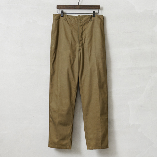 実物 新品 デッドストック チェコ軍 ライト コットンツイル アーミー ワークパンツ【キャンペーン対象外】【I】ミリタリー