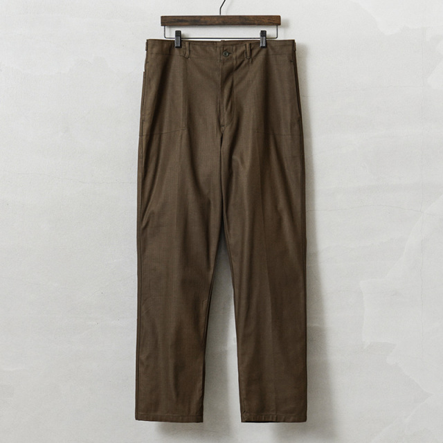 実物 新品 デッドストック チェコ軍 ライト HBT（ヘリンボーンツイル）アーミー ワークパンツ【キャンペーン対象外】【I】ミリタリー