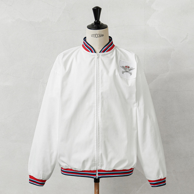 ☆今だけ15%OFF☆実物 USED イギリス軍 PTI フィジカル トレーニング ジャケット WHITE セットインスリーブ【キャンペーン対象外】【I】ミリタリー
