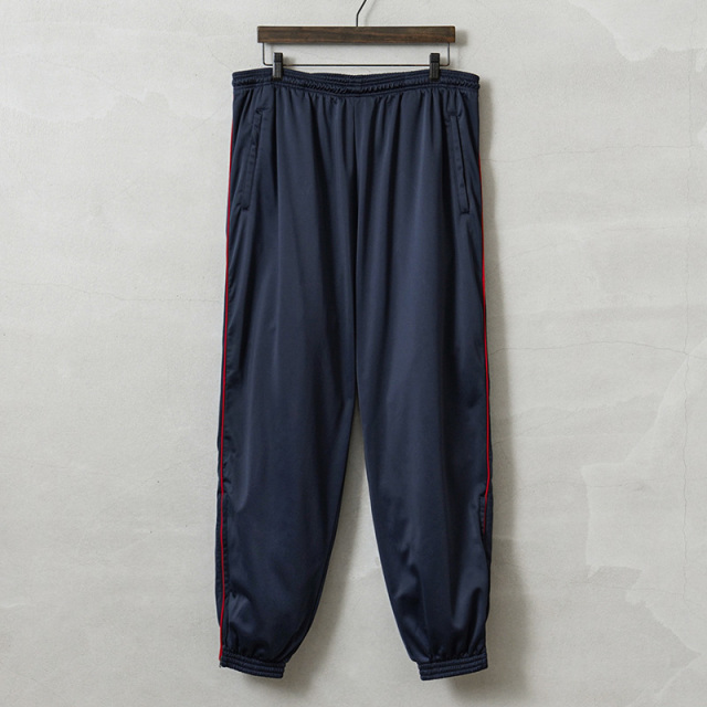 実物 USED フランス軍 ARMEE DE TERRE トラックパンツ ネイビー×レッドパイピング / トレーニングパンツ【キャンペーン対象外】【I】ミリタリー