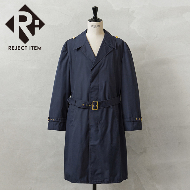 リジェクト 訳あり品 実物 新品 デッドストック 東ドイツ海軍 NVA（VM）レインコート NAVY【キャンペーン対象外】【I】 ミリタリー