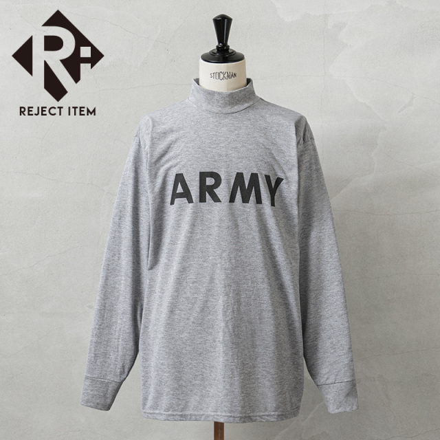 リジェクト 訳あり品 実物 USED 米軍 IPFU ARMY トレーニング ロングスリーブ Tシャツ【キャンペーン対象外】【I】 ミリタリー