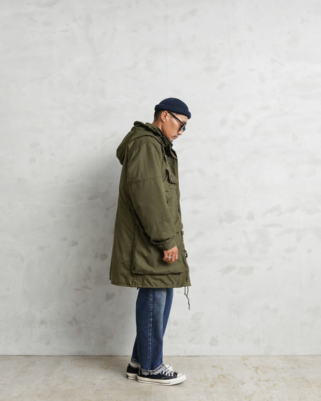 希少 実物 USED カナダ軍 ECW コンバット パーカー フルセット モッズ  