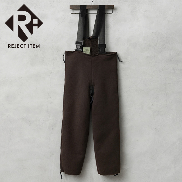 リジェクト 訳あり品 実物 新品 デッドストック 米軍 ECWCS GEN1 コールドウェザー パンツ用ライナー オーバーオール / ベアースーツ【キャンペーン対象外】【I】 ミリタリー