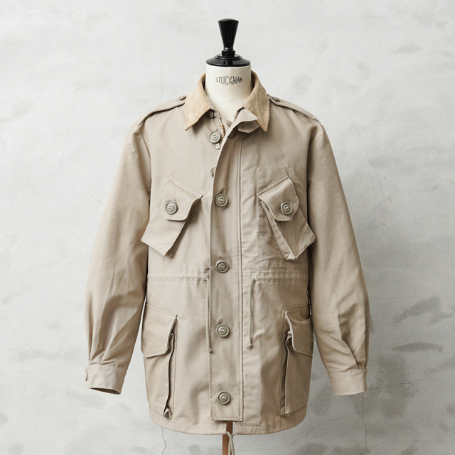 実物 新品 デッドストック カナダ軍 GS MK-2 カナディアン コンバット ジャケット コーデュロイカラー DESERT TAN / MK2【キャンペーン対象外】【I】ミリタリー