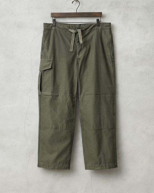 実物 USED ベルギー軍 M-88 フィールド オーバーパンツ OD 裾