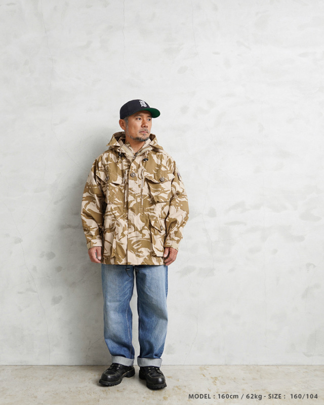 WAIPER.inc 実物 新品 デッドストック イギリス軍 WINDPROOF