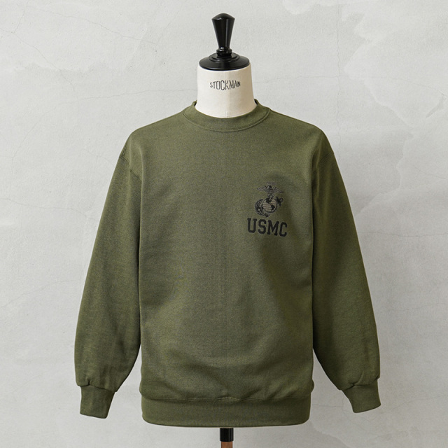 実物 新品 デッドストック 米軍 U.S.M.C. スウェットシャツ / USMC【キャンペーン対象外】【I】ミリタリー