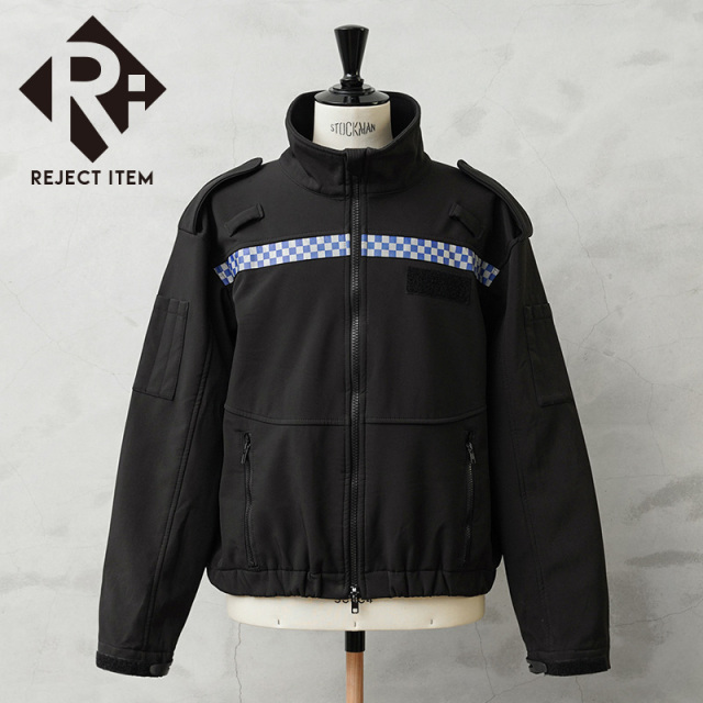 リジェクト 訳あり品 実物 USED イギリス警察 WINDPROOF POLICE ソフトシェル ジャケット【キャンペーン対象外】【I】 ミリタリー