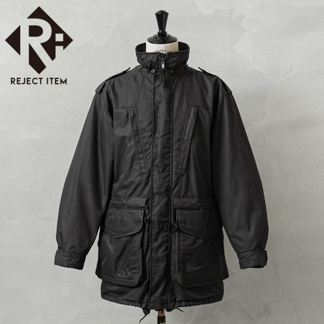 リジェクト 訳あり品 実物 USED カナダ軍 ROYAL CANADIAN NAVY コールド&ウェットウェザーパーカー BLACK【キャンペーン対象外】【I】 ミリタリー