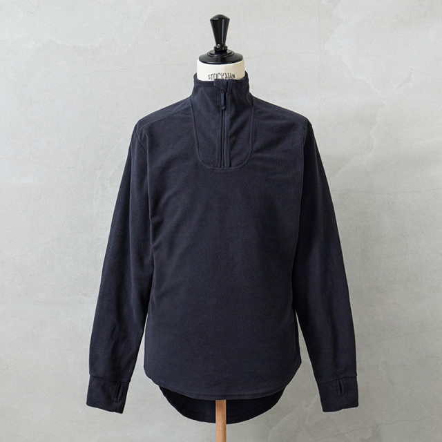 ☆今だけ15%OFF☆実物 USED イギリス軍 PCS フリース サーマルシャツ NAVY【キャンペーン対象外】【I】ミリタリー