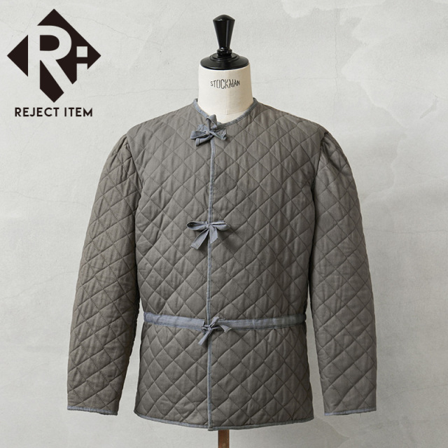 リジェクト 訳あり品 実物 USED オーストリア軍 HBT キルティング ライナー グレー【キャンペーン対象外】【I】 ミリタリー
