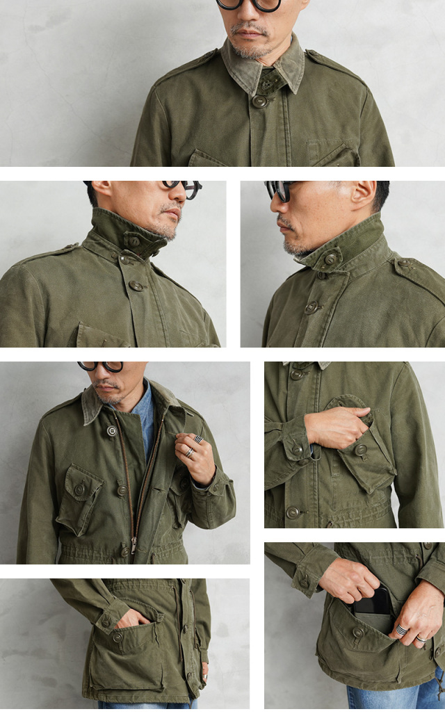 カナダ軍　MK2　コンバットジャケット　ミリタリー　コーデュロイ　ARMY Discovered in Europe] Canadian Army Mk2 Jacket! A little