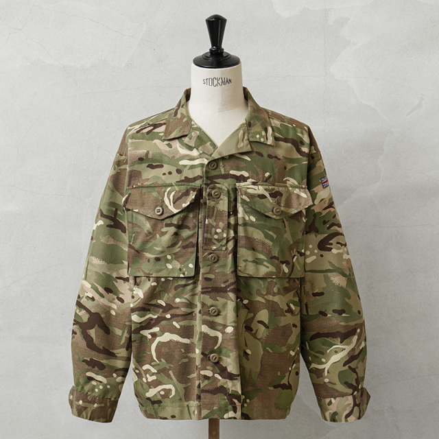 ☆今だけ15%OFF☆実物 新品 デッドストック イギリス軍 BARRACK シャツ MTP / バラックシャツ【キャンペーン対象外】【I】ミリタリー