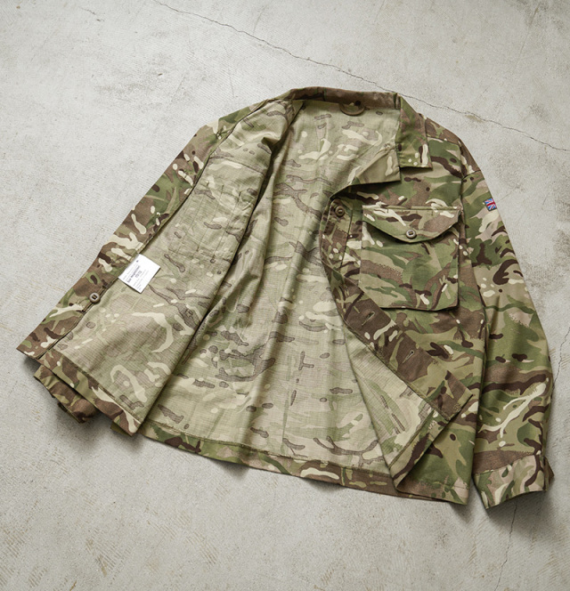 実物 新品 デッドストック イギリス軍 BARRACK シャツ MTP