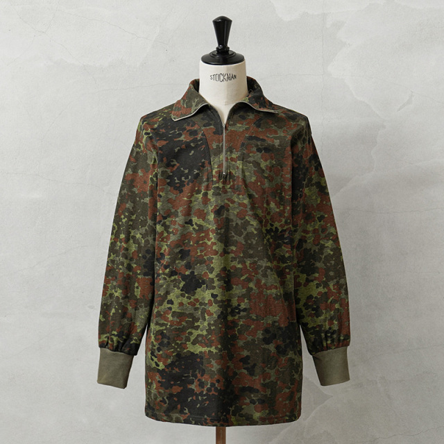 MIL-TEC ミルテック ドイツ軍 フレクターカモ 1/4 ZIP シャツ / フレックカモ フレックターン【キャンペーン対象外】【I】