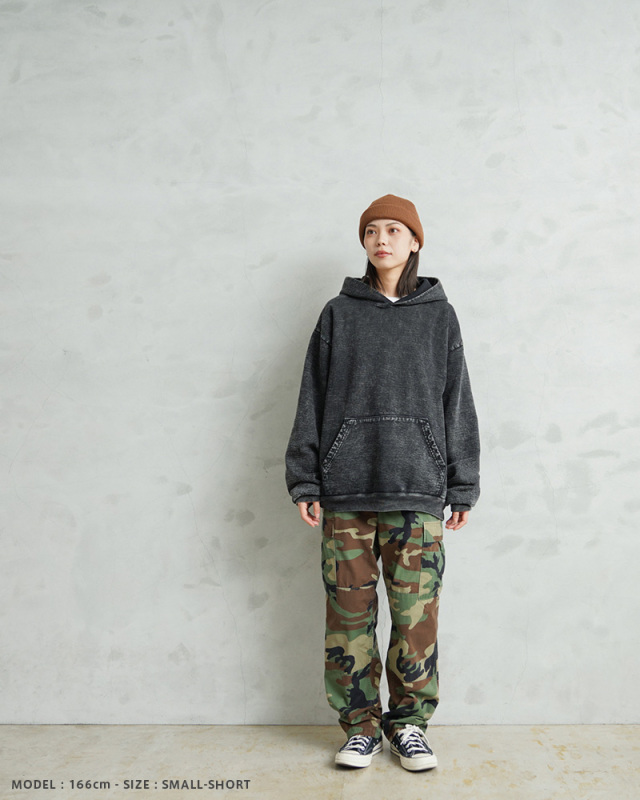 実物 USED 米軍 BDU WOODLAND CAMO リップストップ カーゴパンツ