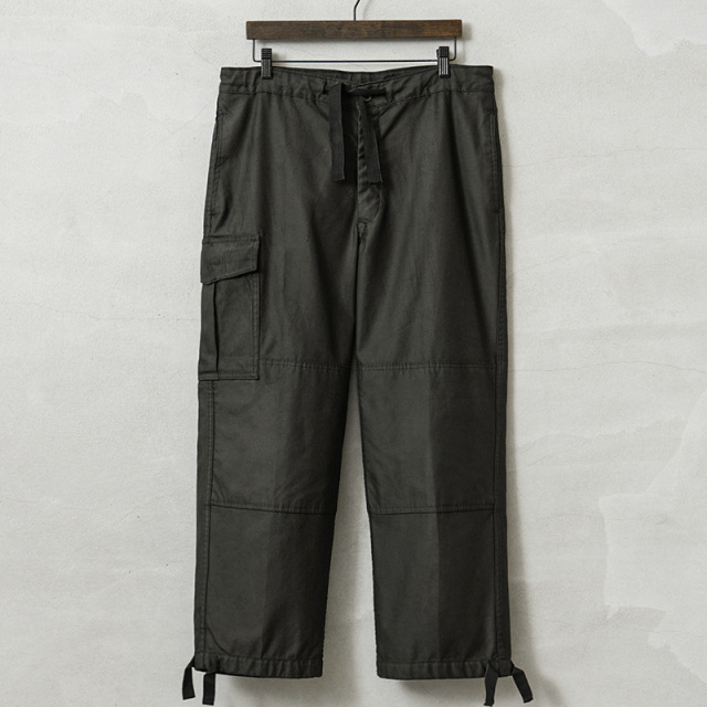実物 USED ベルギー軍 M-88 フィールド オーバーパンツ OLIVE BLACK染め【キャンペーン対象外】【I】ミリタリー