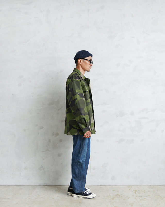 実物 新品 デッドストック スウェーデン軍 M-90 フィールド