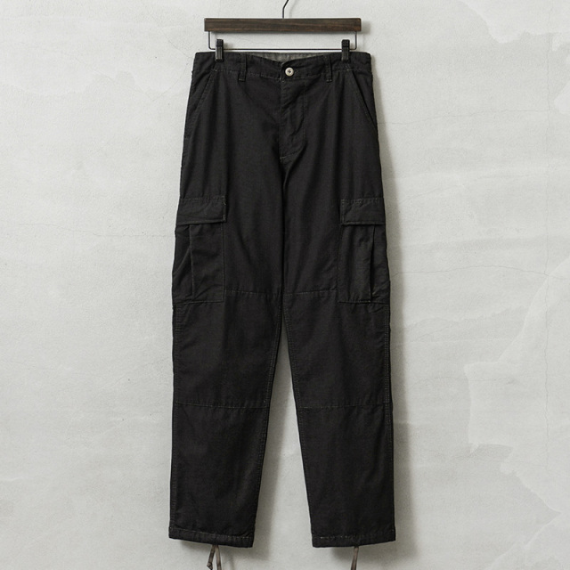 MADE IN USA 新品 米軍 デッドストック 1980～90年代 BDU カーゴパンツ COTTON100% BLACK染め【キャンペーン対象外】【I】