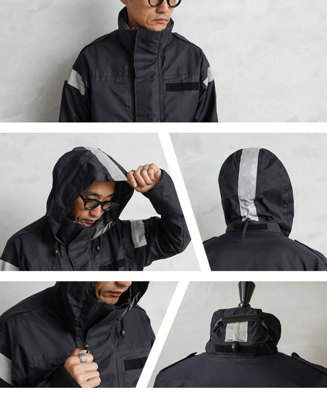 実物 USED イギリス軍 ROYAL NAVY FOUL WEATHER MVP ジャケット