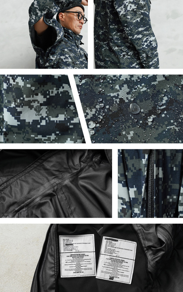 実物 新品 デッドストック 米軍 U.S.NAVY ECWCS GEN2 NWU TYPE1 