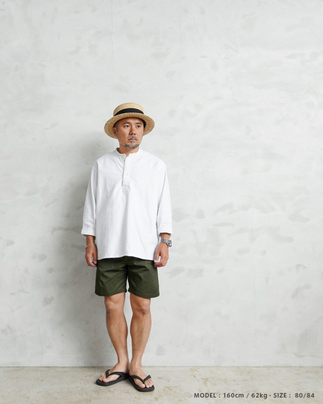 実物 新品 デッドストック フランス軍 バミューダショーツ OLIVE