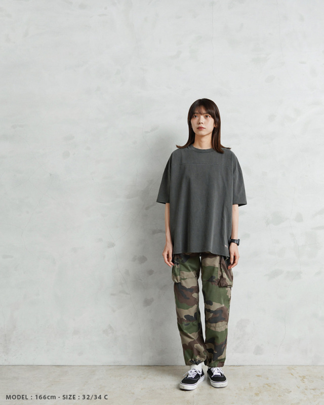 カーゴパンツ　ミリタリー　軍パン　カーキ　リップストップ　茶　ブラウン LASTMAN - RIPSTOP CARGO PANTS / リップストップカーゴパンツ