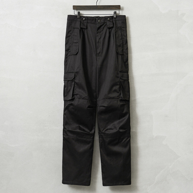 実物 新品 デッドストック チェコ警察 STATE POLICE（ステート ポリス）カーゴパンツ BLACK【キャンペーン対象外】【I】 ミリタリー