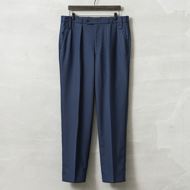 UNIVERSAL PRODUCTS - COTTON 1TUCK TROUSERS/コットン1タック