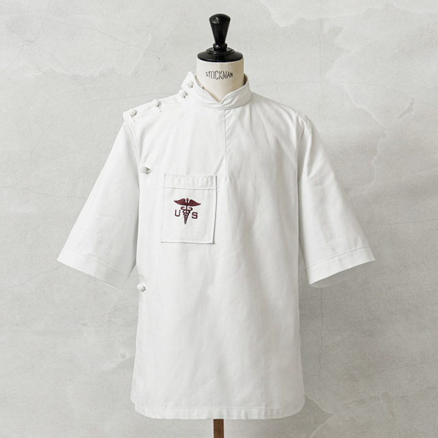 米軍 実物 メディカルシャツ SMOCK MEDICAL デッドストック S 実物 新品 デッドストック 米軍 50～60's ヴィンテージ