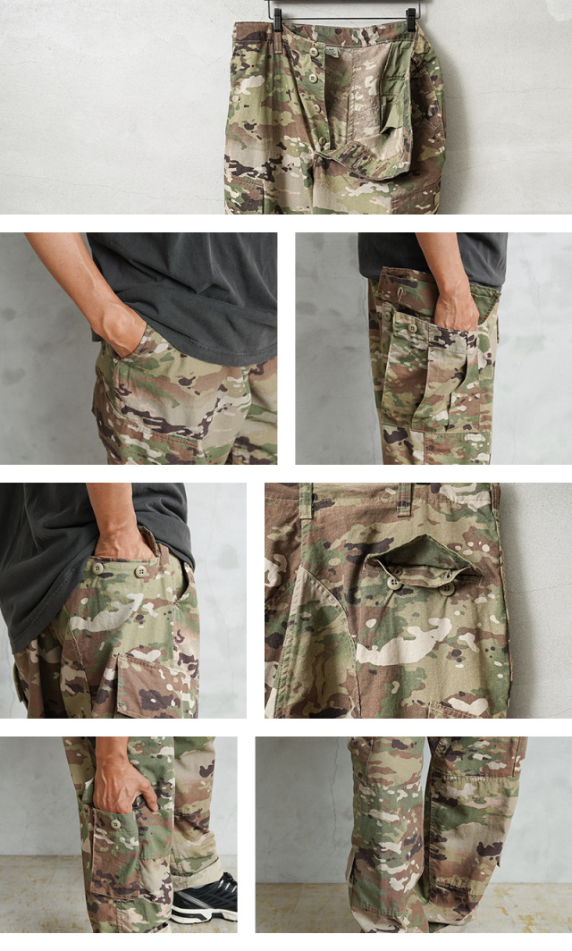 実物 USED 米軍 FLAME RESISTANT COMBAT カーゴパンツ OCP