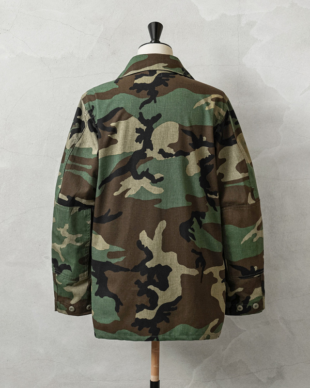 実物 新品 デッドストック 米軍 BDU WOODLAND CAMO ジャケット
