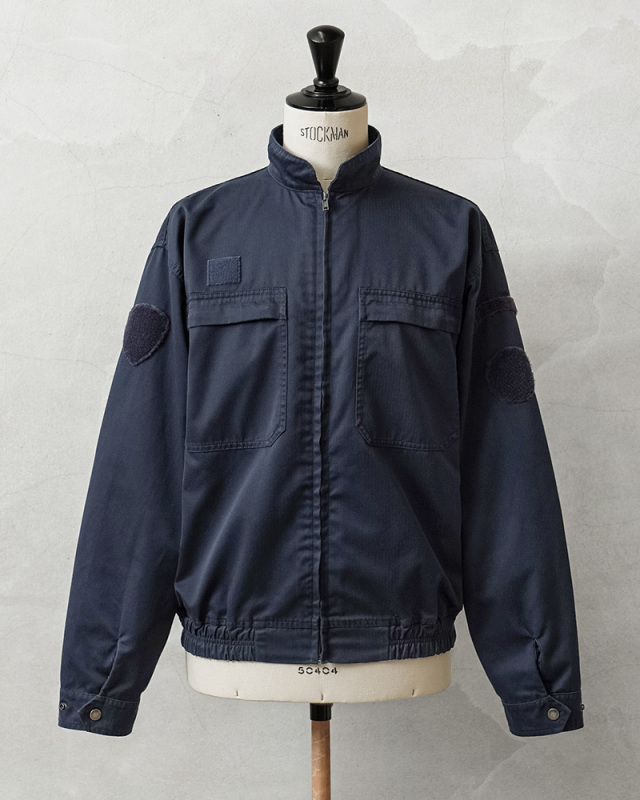 実物 USED フランス軍 MILITARY POLICE スタンドカラー