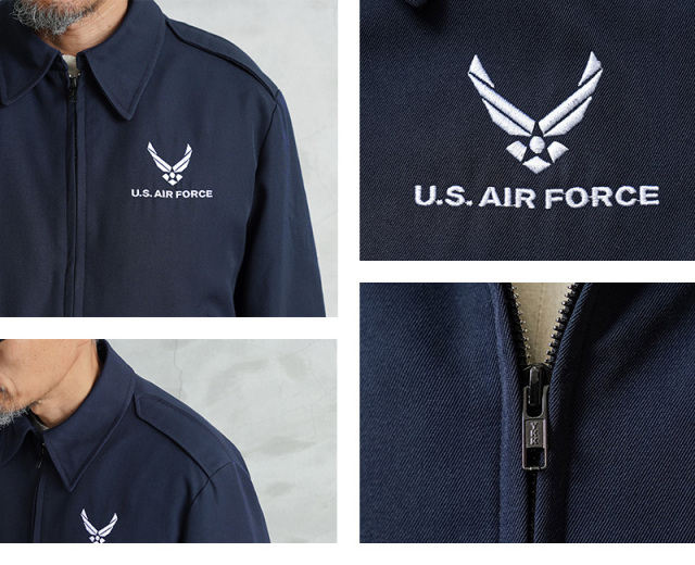 実物 USED 米軍 U.S.AIR FORCE ライトウェイトジャケット