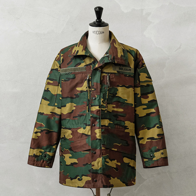 実物 新品 デッドストック ベルギー軍 M-90 ジグソーカモ フィールド ジャケット【キャンペーン対象外】【I】