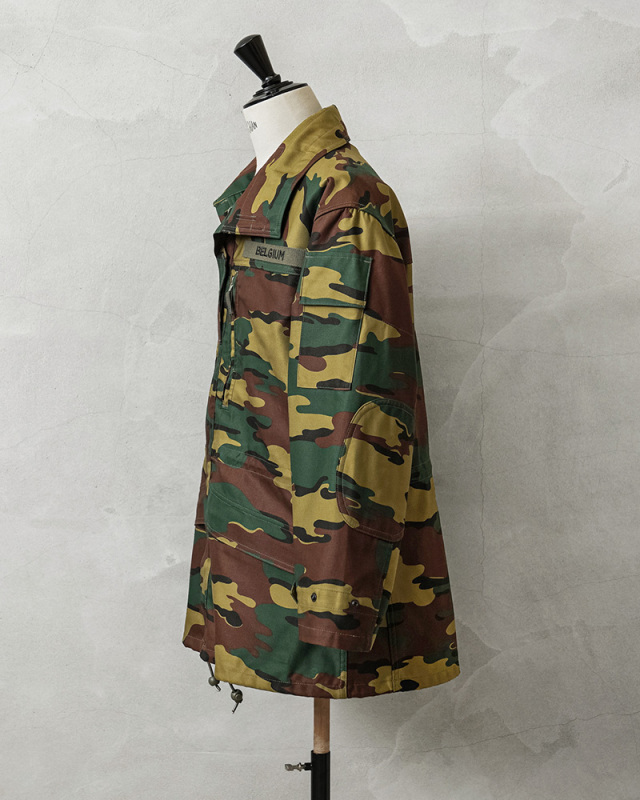 実物 新品 デッドストック ベルギー軍 M-90 ジグソーカモ