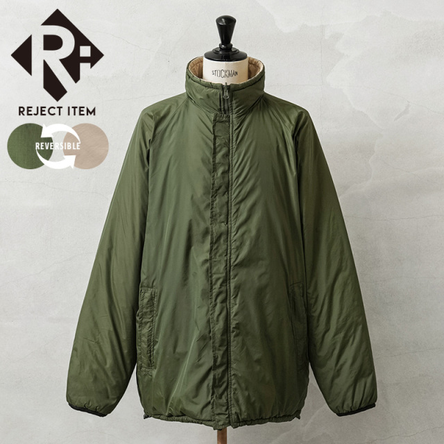 リジェクト 訳あり品 実物 USED イギリス軍 サーマル インサレーション リバーシブル ジャケット 比翼あり（Bタイプ）【キャンペーン対象外】【I】