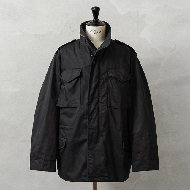 CONCORD コンコルド ～90’s MADE IN USA M-65 フィールドジャケット BLACK “MADE BY ALPHA INDUSTRIES”【キャンペーン対象外】【I】