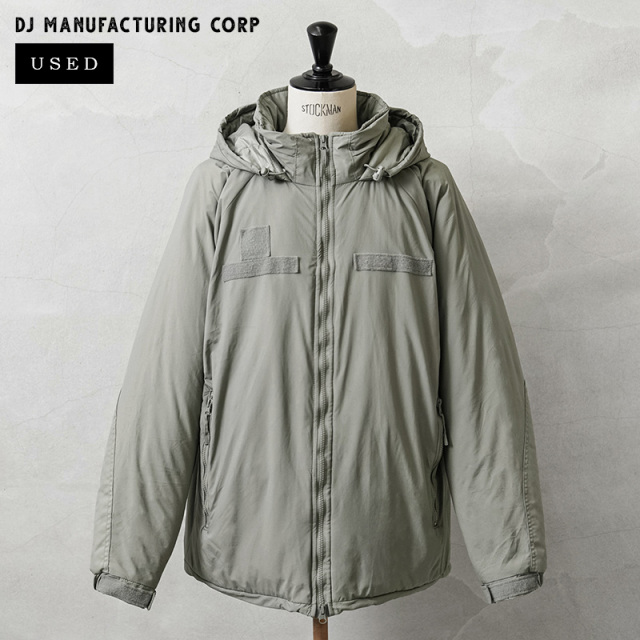 実物 USED 米軍 ECWCS Gen III Level 7 ジャケット URBAN GREY【DJ MANUFACTURING CORP】【キャンペーン対象外】 【I】 ミリタリー