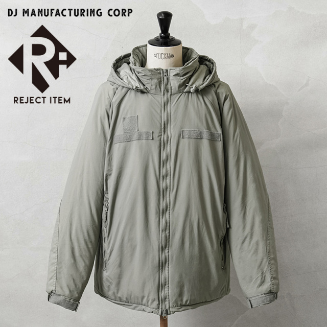 リジェクト 訳あり品 実物 USED 米軍 ECWCS Gen III Level 7 ジャケット URBAN GREY【DJ MANUFACTURING CORP】【キャンペーン対象外】 【I】